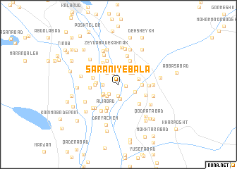 map of Sarānī-ye Bālā