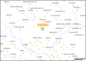 map of Šarani