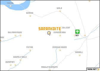 map of Sarankoïté