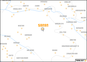 map of Sarān