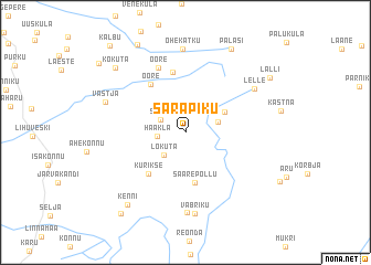 map of Sarapiku