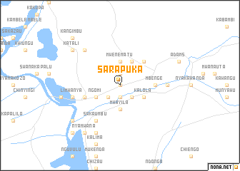map of Sarapuka