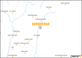 map of Sararenda