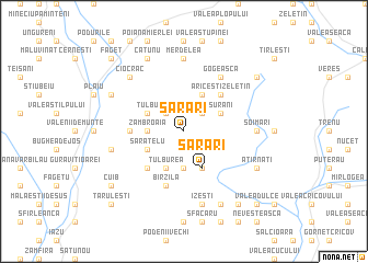 map of Sărari