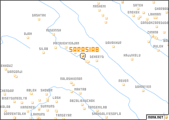 map of Sar Āsīāb