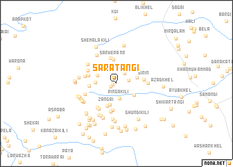 map of Sara Tangi