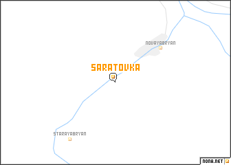 map of Saratovka