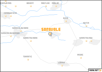map of Saravale