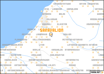 map of Saraválion