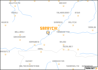 map of Saraycık