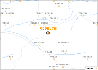 map of Saraycık