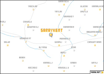 map of Saraykent