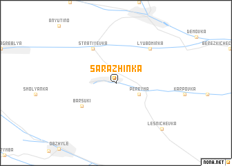 map of Sarazhinka