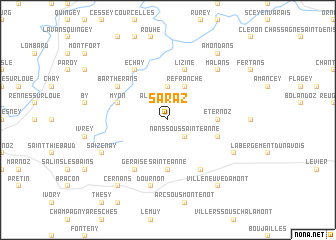map of Saraz