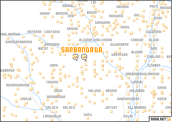 map of Sar Bānda