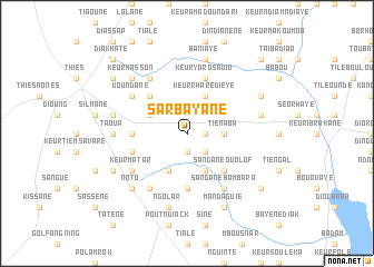 map of Sar Bayane