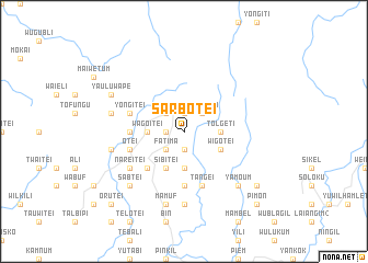 map of Sarbotei