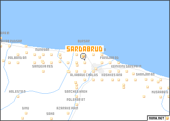 map of Sardab Rūd