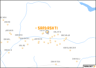 map of Sardashti