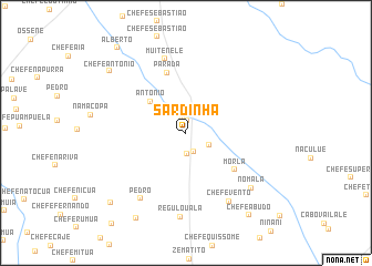 map of Sardinha