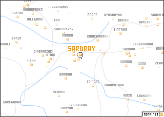 map of Sardray
