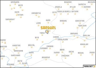 map of Sarduri