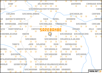 map of Sare Bambè