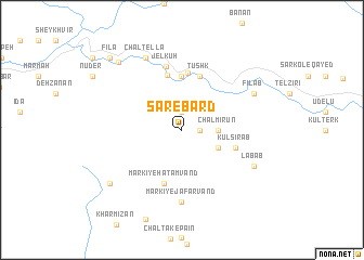 map of Sar-e Bard