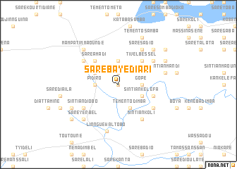 map of Saré Baye Diari