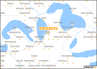 map of Sare Beru