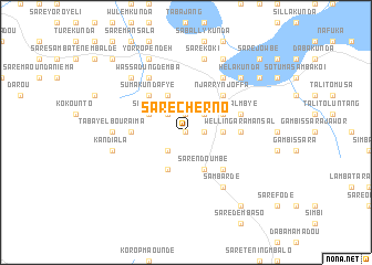 map of Sare Cherno