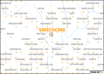 map of Sare Chicamo