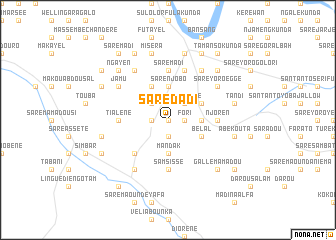 map of Sare Dadi