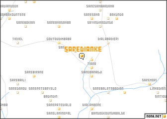 map of Saré Dianké