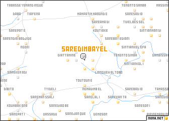 map of Saré Dimbayel
