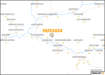 map of Saré Doga