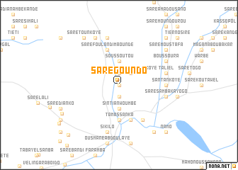 map of Saré Goundo
