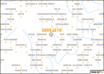 map of Sare Jeta