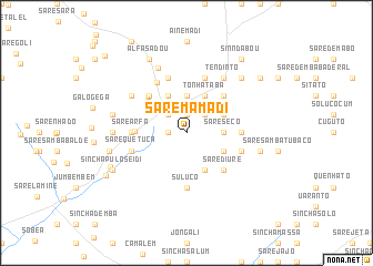 map of Sare Mamadi