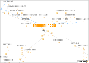 map of Saré Mamadou