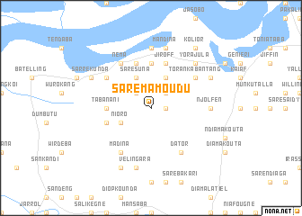 map of Sare Mamoudu