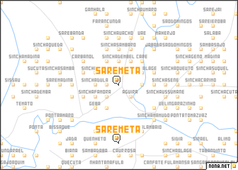 map of Sare Meta