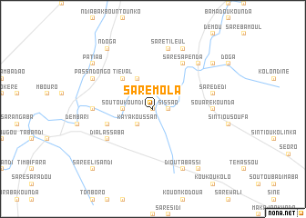 map of Saré Mola