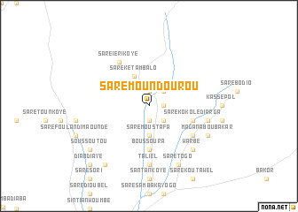 map of Saré Moundourou