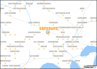 map of Saré Ouro