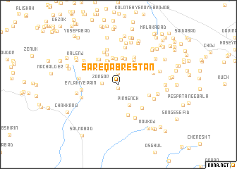 map of Sar-e Qabrestān