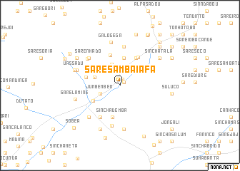 map of Sare Samba Iafa