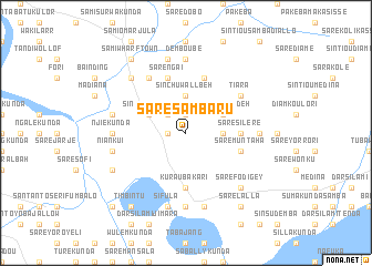 map of Sare Sambaru