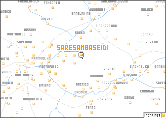 map of Sare Samba Seidi