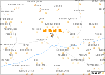 map of Sar-e Sang